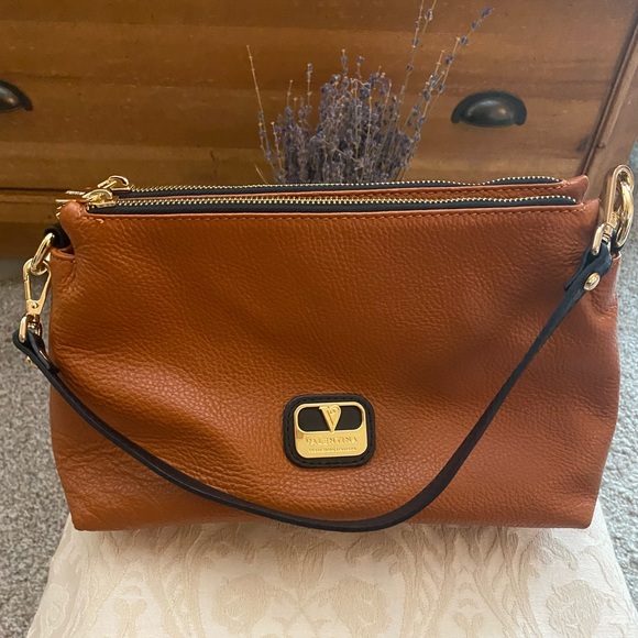 Valentina Bags Valentina Genuine Leather Crossbody Purse Poshmark